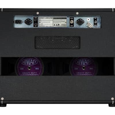 Hiwatt Studio Stage Combo 2x12 - Custom Hiwatt 20/40W Combo w/ 2x12" Fane Speakers Purpleback image 2