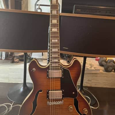 Schecter Diamond Series Corsair Custom w/ Bigsby - Vintage Sunburst image 1