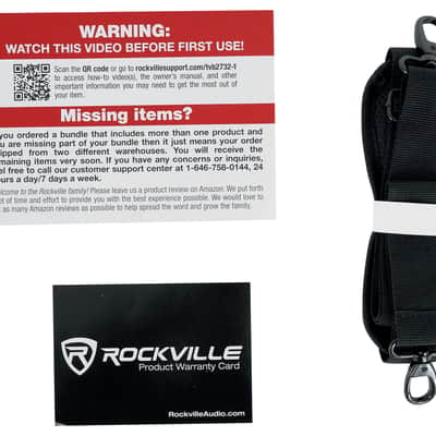 Rockville Padded LCD TV Screen Monitor Travel Bag Fits Acer AOPEN 27HC5R Zbmiipx image 10