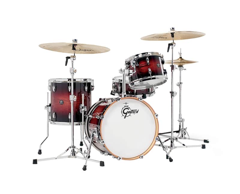 Gretsch Renown 4-Piece Drum Set w/ 18" Kick - Cherry Burst image 1