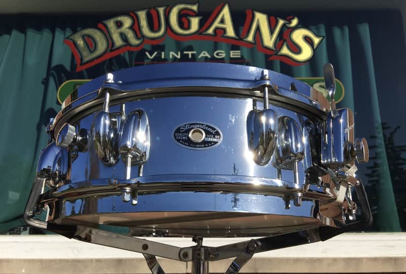 Slingerland Buddy Rich Model 4x14" 16-Lug Piccolo Snare Drum 1971 - 1975 image 1