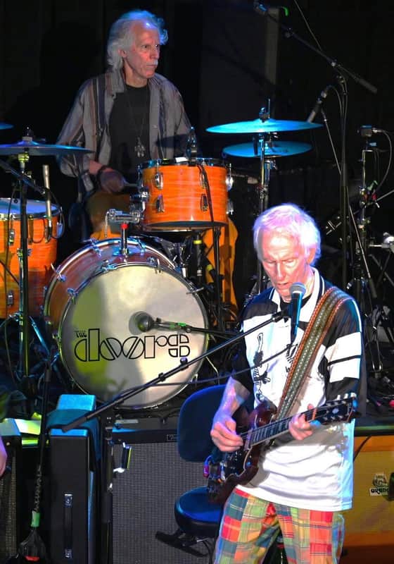 Ludwig The Doors, John Densmore, Robbie Krieger Played Ludwig 22,13,16,5×14 Supraphonic. Documented!! 1968 - Mod Orange image 1