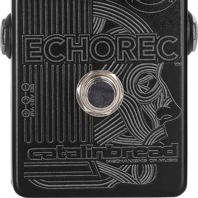 Catalinbread ECHOREC Modulated Reverb Pedal Blackout Limited Edition