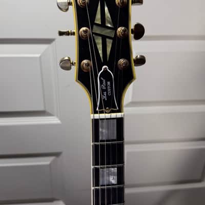 Gibson 2001 Custom Shop Historic Collection 2-Pickup '57 Les Paul Custom Black Beauty Reissue - Ebony image 3