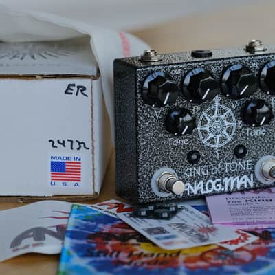 Analog Man King of Tone V4 – Antique Silver Finish – Mint Condition image 5
