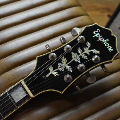 1988 Epiphone Japan Sheraton Vintage Sunburst w/Bigsby, w/HSC, MIJ, Terada Factory image 9