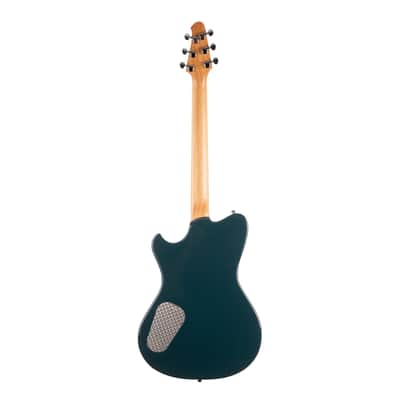 Used Powers Electric A-Type Two Tone FF42 Camtail - Mint and Fjord Green image 4