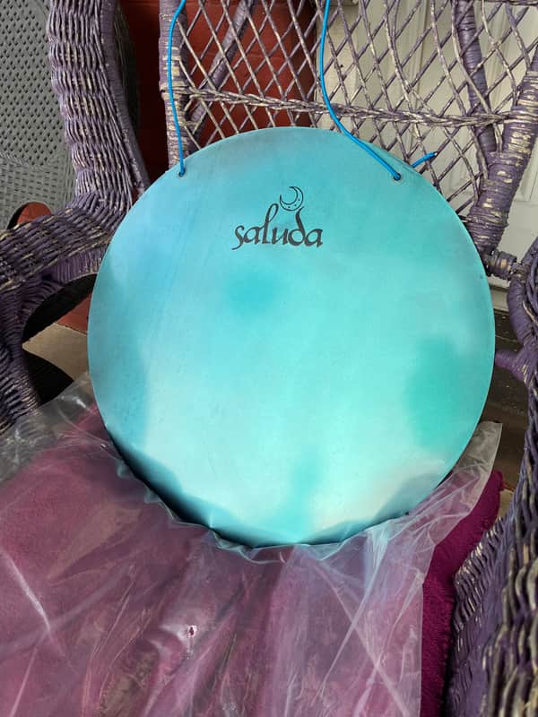 NEW! GONG(Meditation?) COLOR SHIFTING Low BELL SOUNDING Cymbal image 1