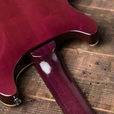 Wolf 200Q (Quilted Maple Top) Purple Electric Guitar image 18