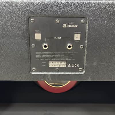 Palmer CAB 112 Cabinet for head - Celestion G12H-150 Redback 8 Ohm ... image 2