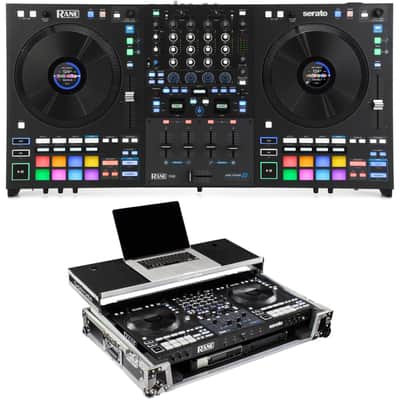 Rane Four 4-channel DJ Controller and Odyssey Glide-style Flight Case image 1