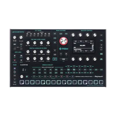 ASM Leviasynth 16-voice Algorithmic Desktop Synthesizer  2026 - Present - Black image 1