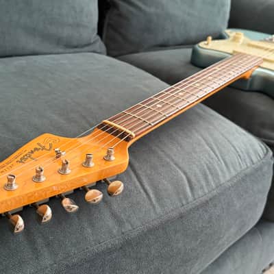Early 2000’s Fender American Vintage '62 Jazzmaster - Ice Blue Metallic image 13
