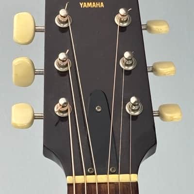 🎸 Vintage Yamaha FG-75 Acoustic Guitar – 1970s Classic image 5