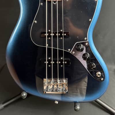 Fender American Professional II Jazz Bass Fretless 4-String Bass Guitar Dark Night w/ OHSC image 2