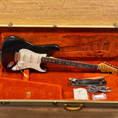 Fender American Vintage '62 Stratocaster AVRI 1987 - Black image 7