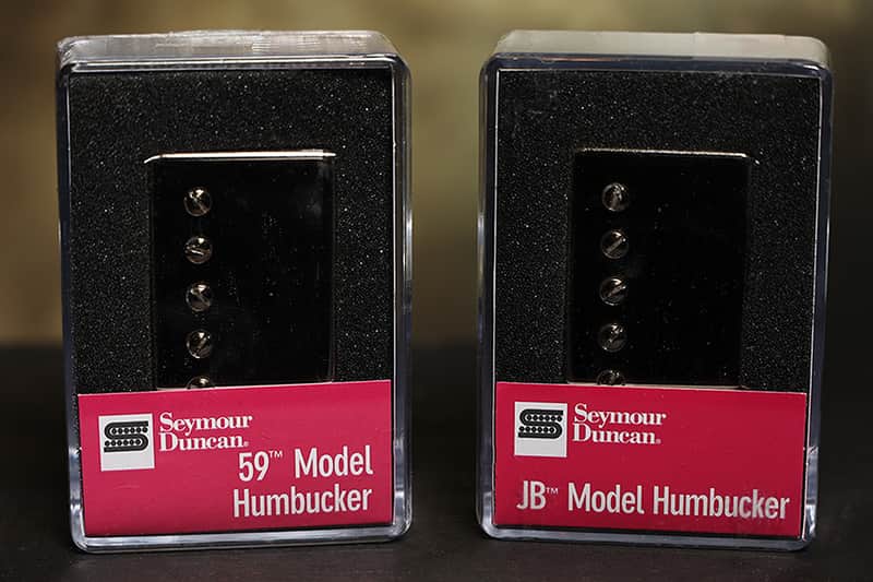 Seymour Duncan SH-4 JB Bridge & SH-1 59 Neck Nickel Humbucker Pickup Set image 1