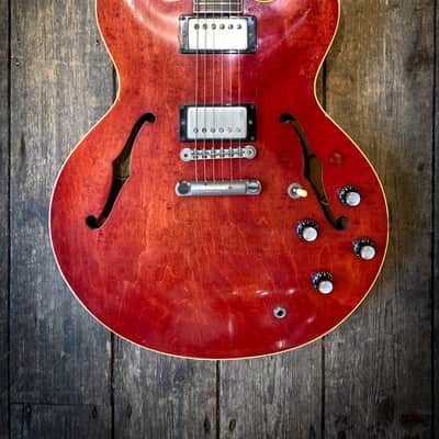 1964 Gibson ES-335 TDC in Cherry finish with hard shell case image 1