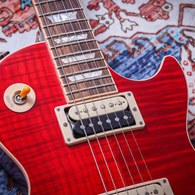 GIBSON USA Slash Signature Les Paul Standard *1 of 1200 "Rosa Corsa" (2013) image 7