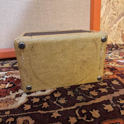 Vintage 1954 Fender Tweed Champ 5D1 Wide Panel Clean USA Amplifier Combo *1950s* image 8