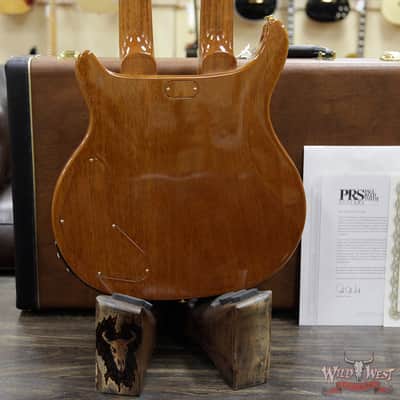 2019 PRS Private Stock #7827 Doubleneck McCarty 594 Semi-Hollow Piezo Brazilian Rosewood Board Salmon image 14