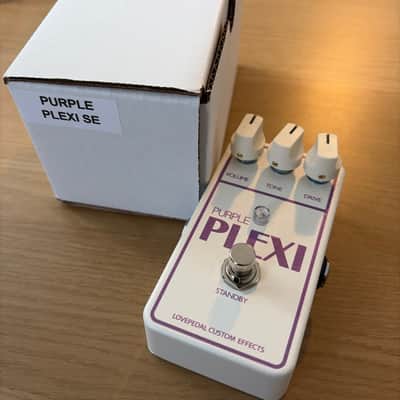 Lovepedal Purple Plexi SE Ltd edition reverse colours image 1