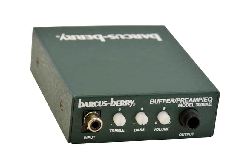 Barcus Berry 3000AE Piezo Buffer Preamp w/EQ image 1