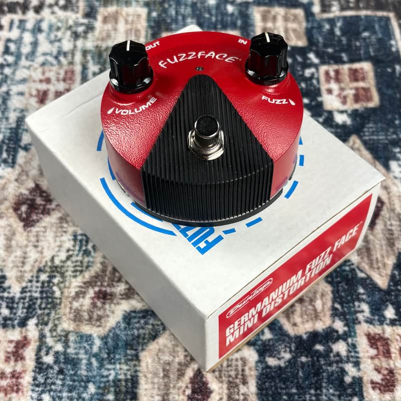 Dunlop Fuzz Face Mini Germanium Distortion Guitar Effect Pedal W/ Box! image 1