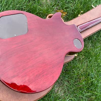 1992 Gibson Custom Shop 1960 RI Les Paul Tom Murphy Birdseye Maple Top Sunburst image 8