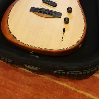 AS NEW WITH TAGS Fender American Acoustasonic Telecaster 2020 - Natural Finish image 2
