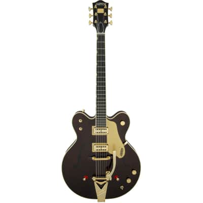 Gretsch G6122T-62 Vintage Select Edition '62 Chet Atkins Country Gentleman Hollow Body with Bigsby, TV Jones, Walnut Stain image 3