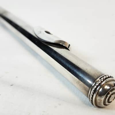 Lillian Burkart Handmade Sterling Silver Flute Headjoint #292 w/ Original Case – Boston, MA image 3