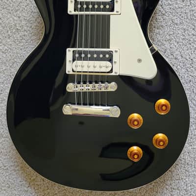 Epiphone Limited Edition Les Paul Traditional PRO-II Electric Guitar, Ebony Finish image 2