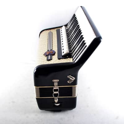 Rare Old/Vintage/Antique, German Made Piano Accordion Weltmeister - 120 bass, 16 registers (11+5) - Golden Era - Youtube VIDEO image 12