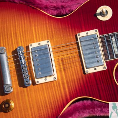 1989 Gibson ‘59 Les Paul Pre-Historic Flametop Reissue - '57 Classic PAF's! - AAAA Killer Top! Heritage Cherry Sunburst - Yamano Export w OHSC & Pro Set Up! (Perfect Frets/Action/Intonation) image 2