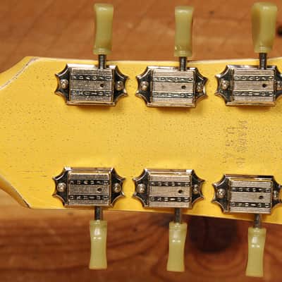 GIBSON 2007 LES PAUL Special Double Cut Cutaway Worn Faded TV Yellow P90 71392 image 10