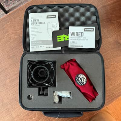 Shure KSM32 / SL Medium Diaphragm Cardioid Condenser Microphone 1998 - Present - Champagne image 7