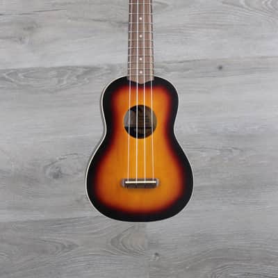 Fender California Coast Venice Soprano Ukulele 2 Color Sunburst image 2