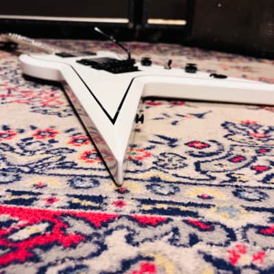 2008 Dean SplitTail Floyd Zakk Wylde w/ OHSC - Limited Edition - Classic White w/ Pinstripe image 12