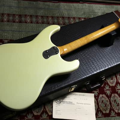 Mosrite USA V-65 Ventures Model Late 90s or early 00s  - Pearl White Made In USA! image 4