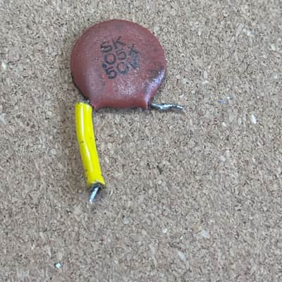 Vintage SK Tone Capacitor .05µF 50v – Pre-CBS Fender Stratocaster / Telecaster / Precision Bass / Jazz Bass image 1