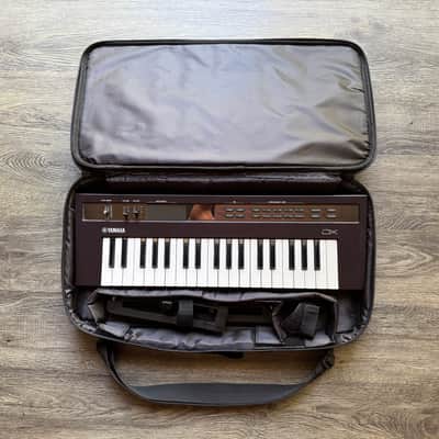 Yamaha Reface DX with Case and Keytar Adapter