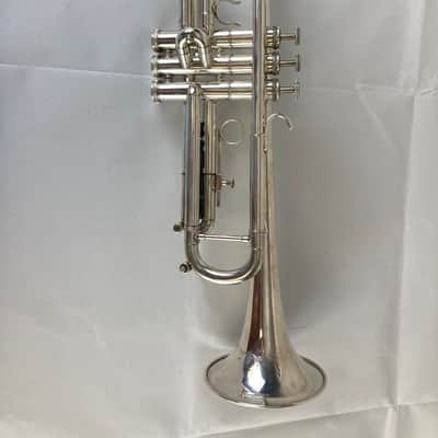 Getzen Eterna 700 Bb Trumpet – Silver Plated – USA Made – Great Step-Up Horn – w/ Case – Serviced SM#3225 image 3