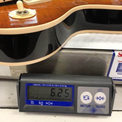 Gibson Les Paul ES Standard no f-holes: 2016 Light Burst.  Only 100 Made !  Discontinued / 6.25 lbs. image 8