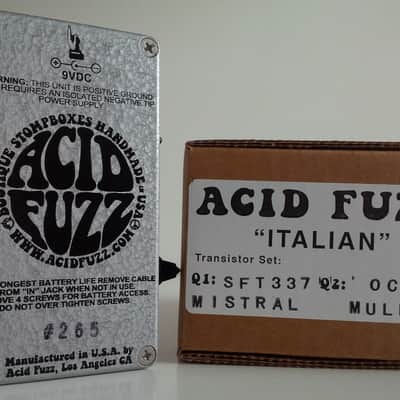 Acid Fuzz Italian SFT337 OC76 Vox Tone Bender image 4