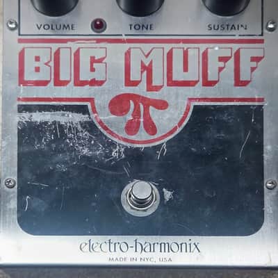 Electro-Harmonix NYC Big Muff Pi EC3003 -A 2000 - Silver- black image 2