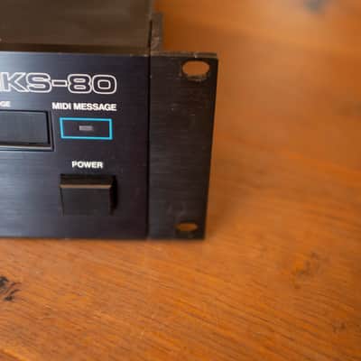 2 x Roland MKS-80 Super Jupiter with 1 x MPG-80 Programmer 1984 - 1989 - Black image 22