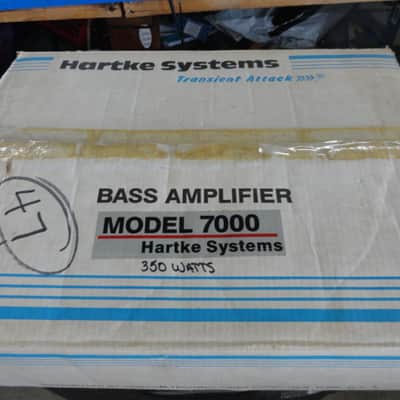 Hartke 7000 Rack Mount 350 Watt Bass Amp image 13