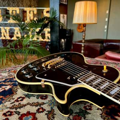 Rock Star owned 1956 Gibson Les Paul Custom Black Beauty Alnico-V image 12
