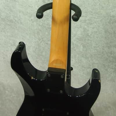 Jackson Dinky FR Floyd Rose left handed lefty electric guitar in black image 10